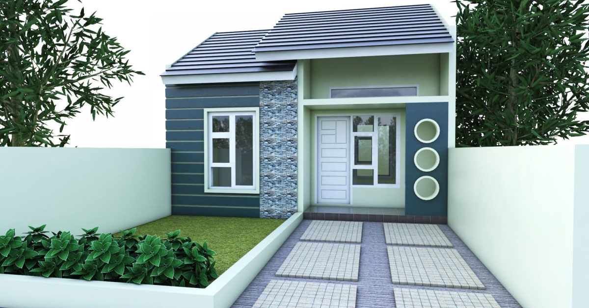 Desain Rumah Type 36 dengan Carport