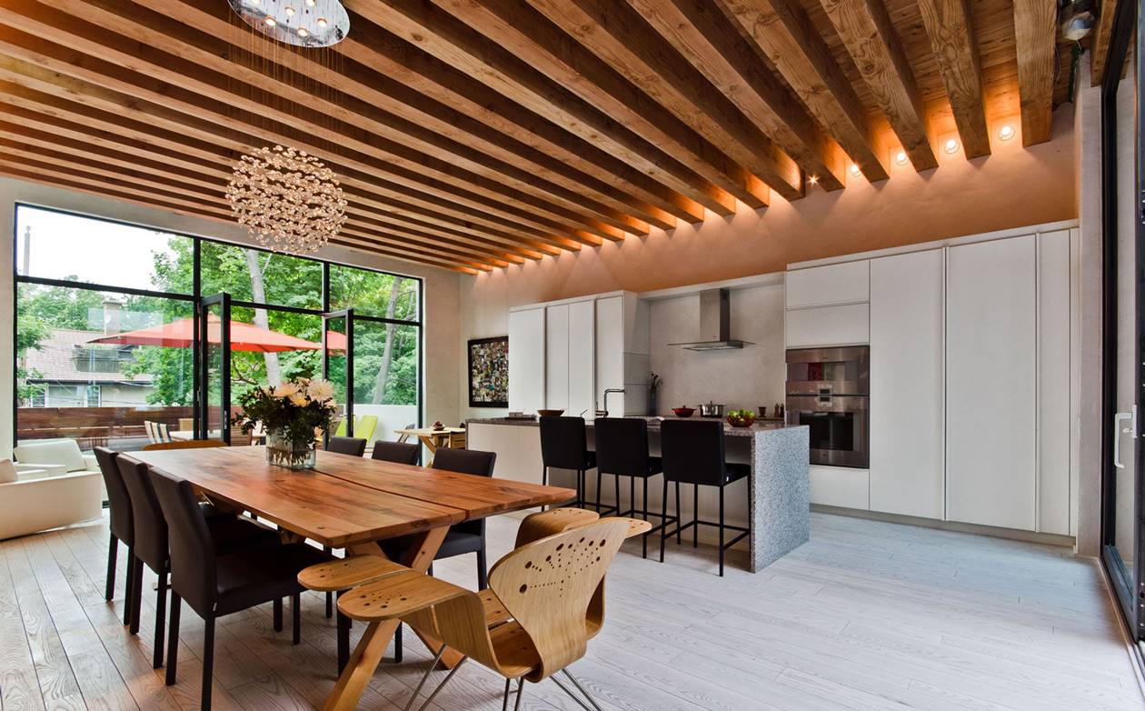 Model Atap Rumah Tanpa Plafon Material Kayu