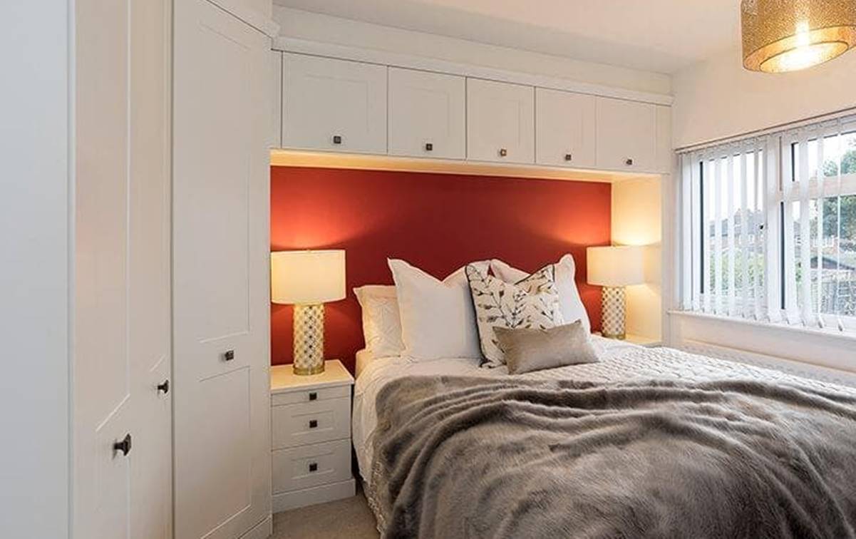 Desain Lemari Kamar Minimalis Modern Model Built-In