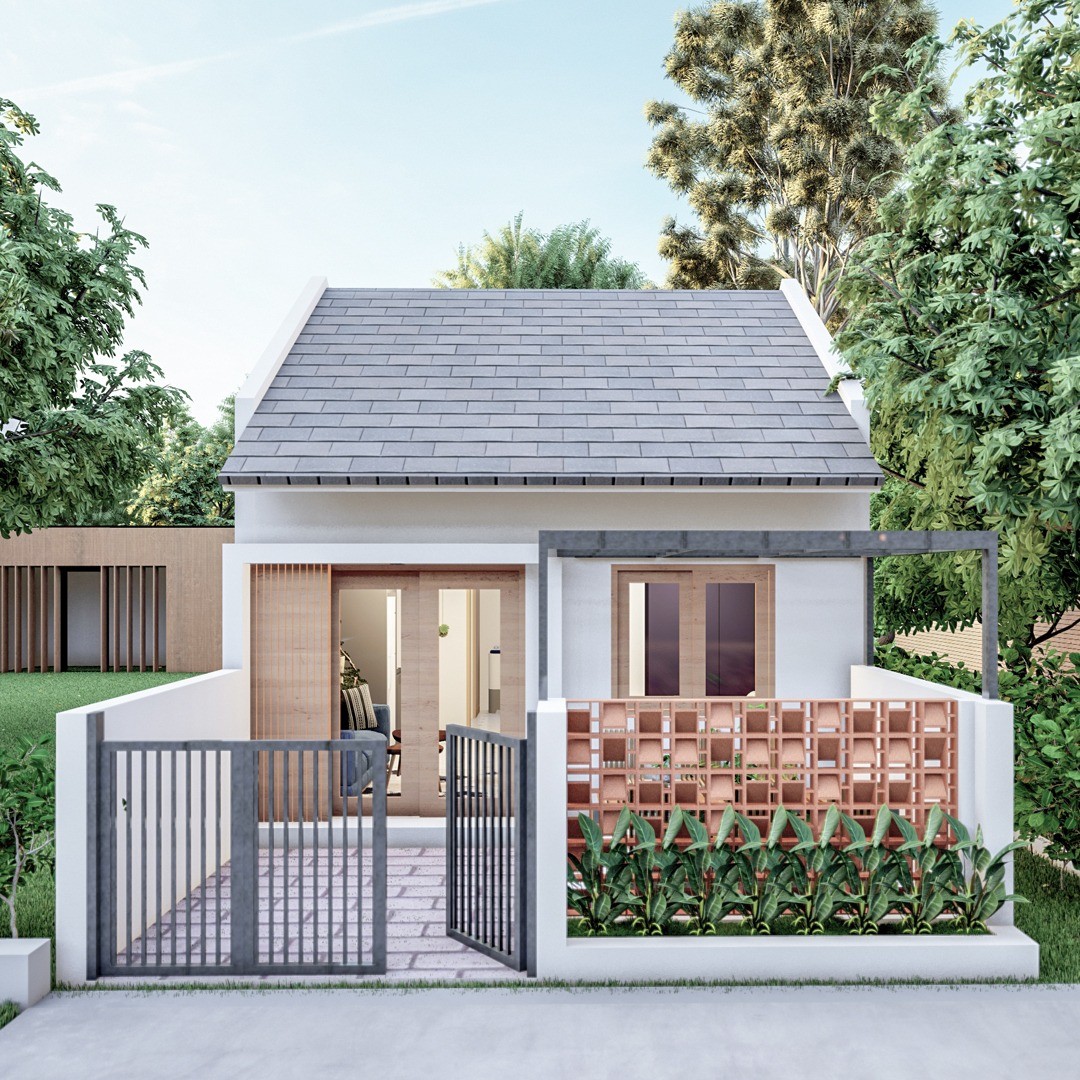 2. Desain Rumah 5x10 dengan 2 Kamar Tidur