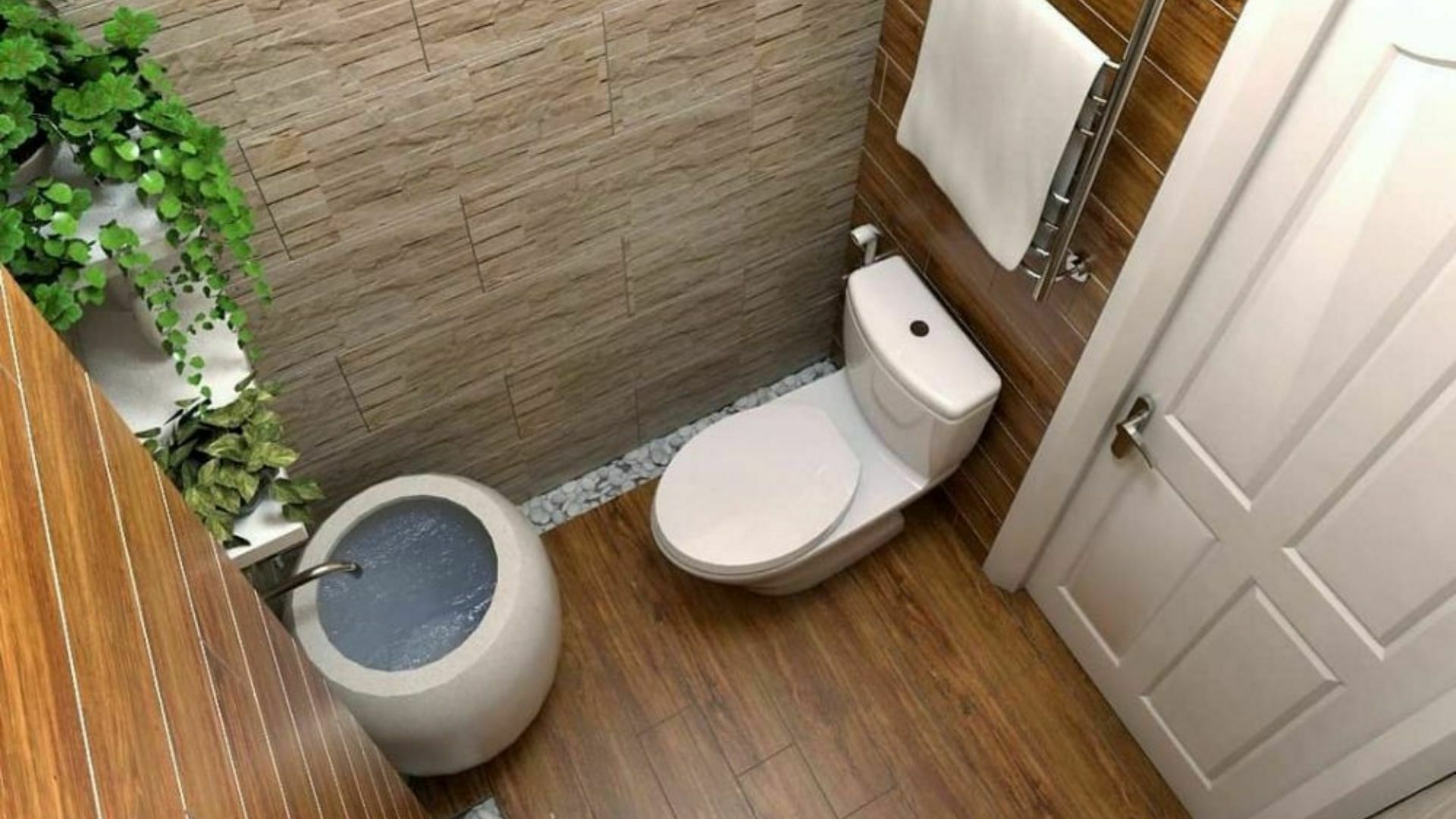 Model Kamar Mandi Sederhana Tapi Mewah Mungil