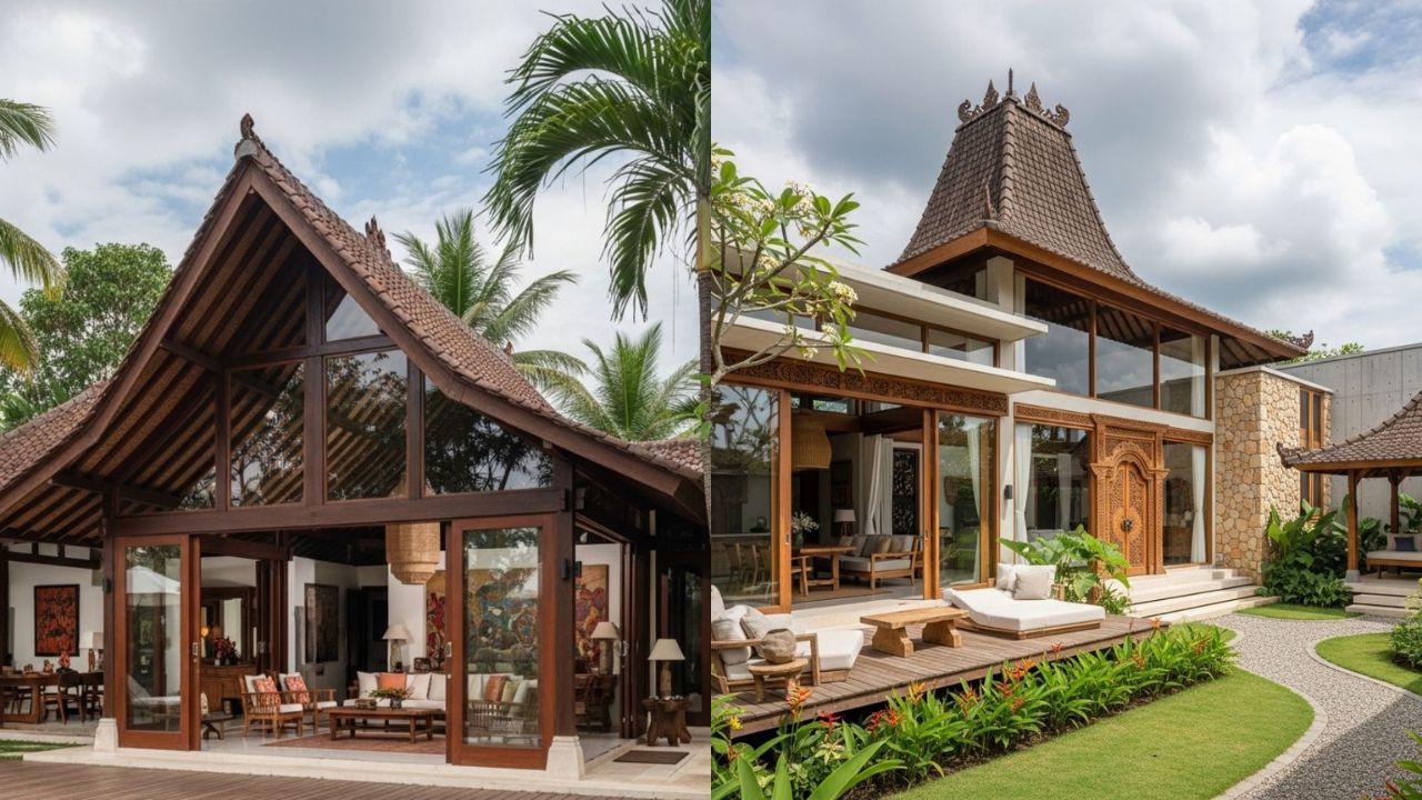 Desain rumah Joglo modern