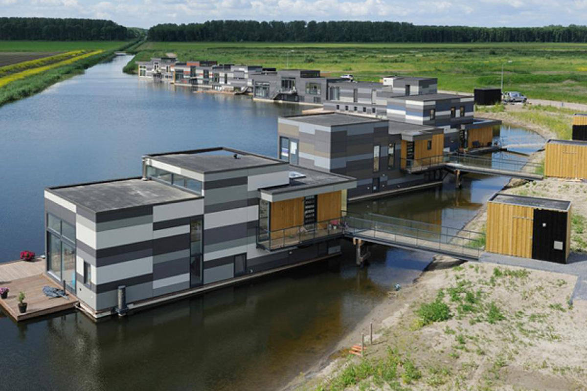 desain rumah terapung