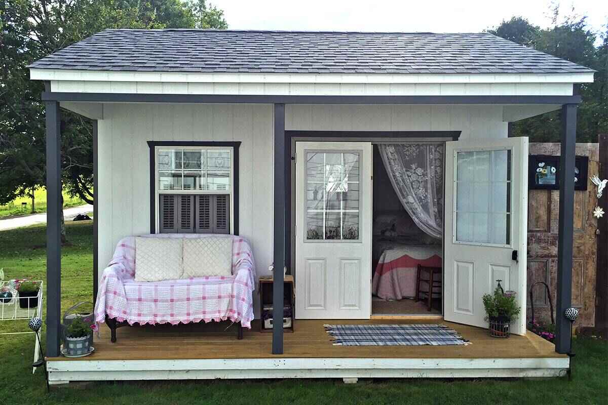 Model Rumah Semi Permanen Unik