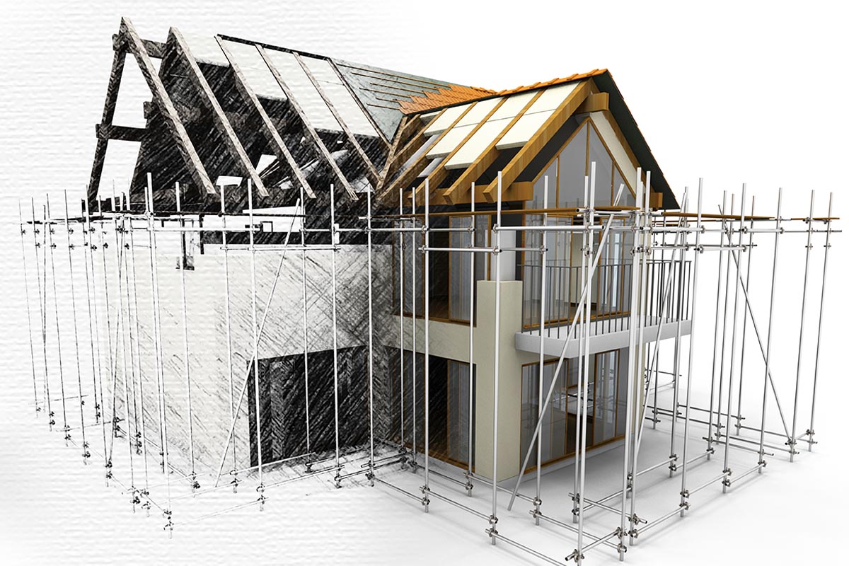 periksa kondisi bangunan secara menyeluruh