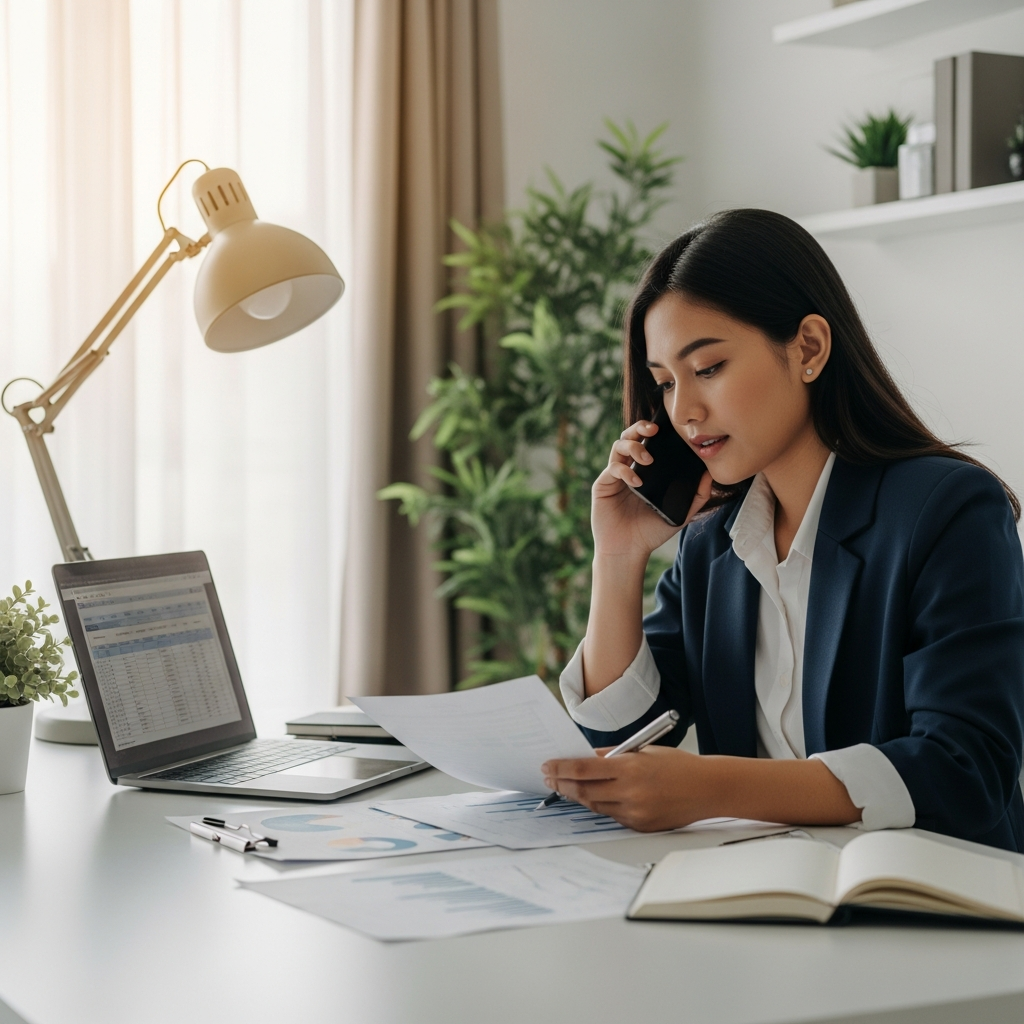 Ilustrasi wawancara KPR via telepon