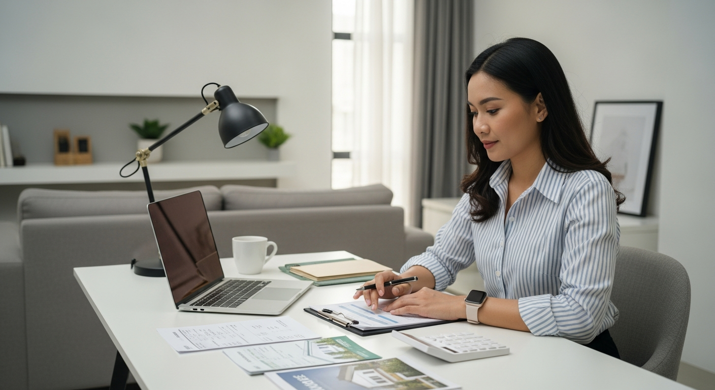 Seorang freelancer hendak mengajukan KPR