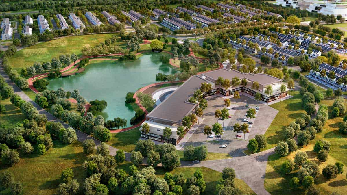 Township memiliki desain dan tata kota yang apik