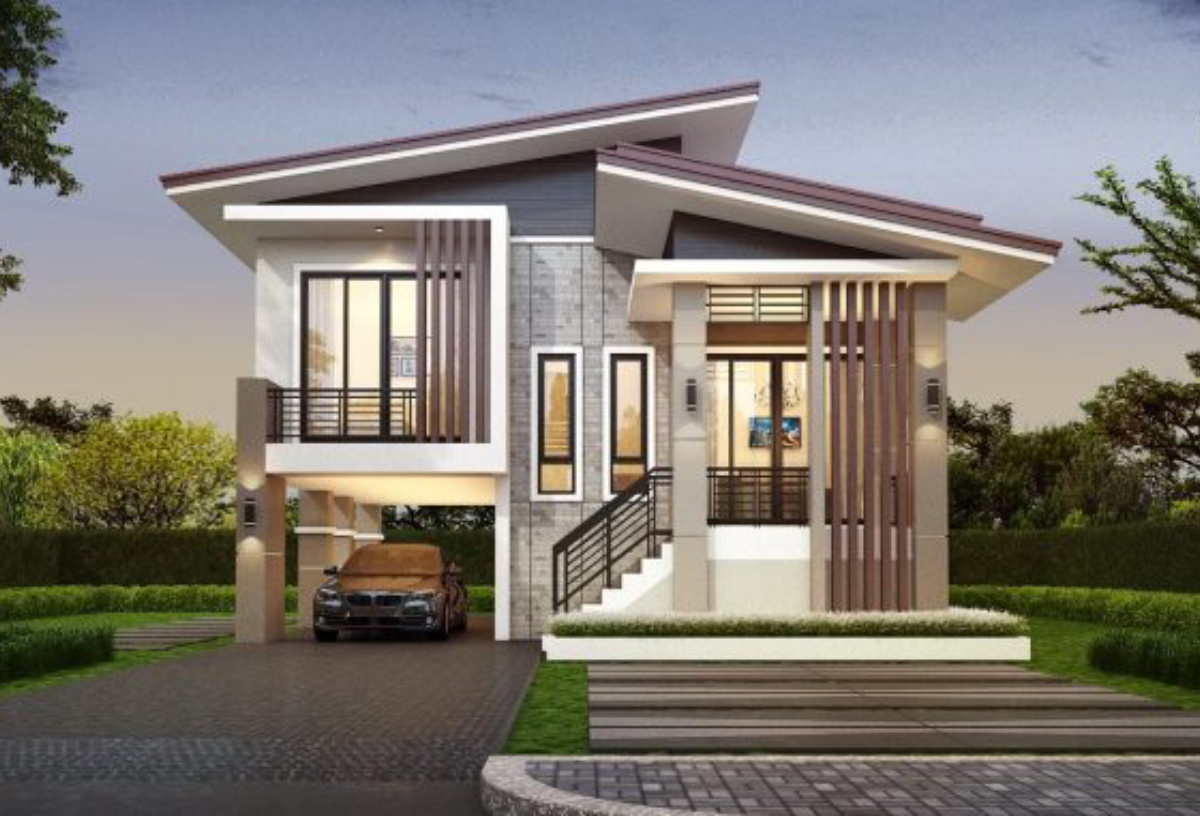 rumah minimalis 2 lantai 3 kamar