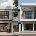 16 Inspirasi Model Ruko 2 Lantai untuk Usaha dan Hunian Nyaman