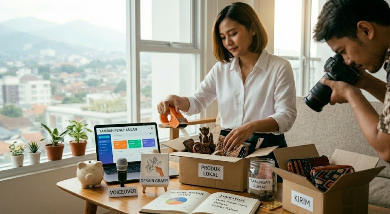 Ilustrasi menambah penghasilan