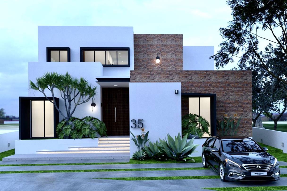 desain rumah 6x11 3 kamar tidur