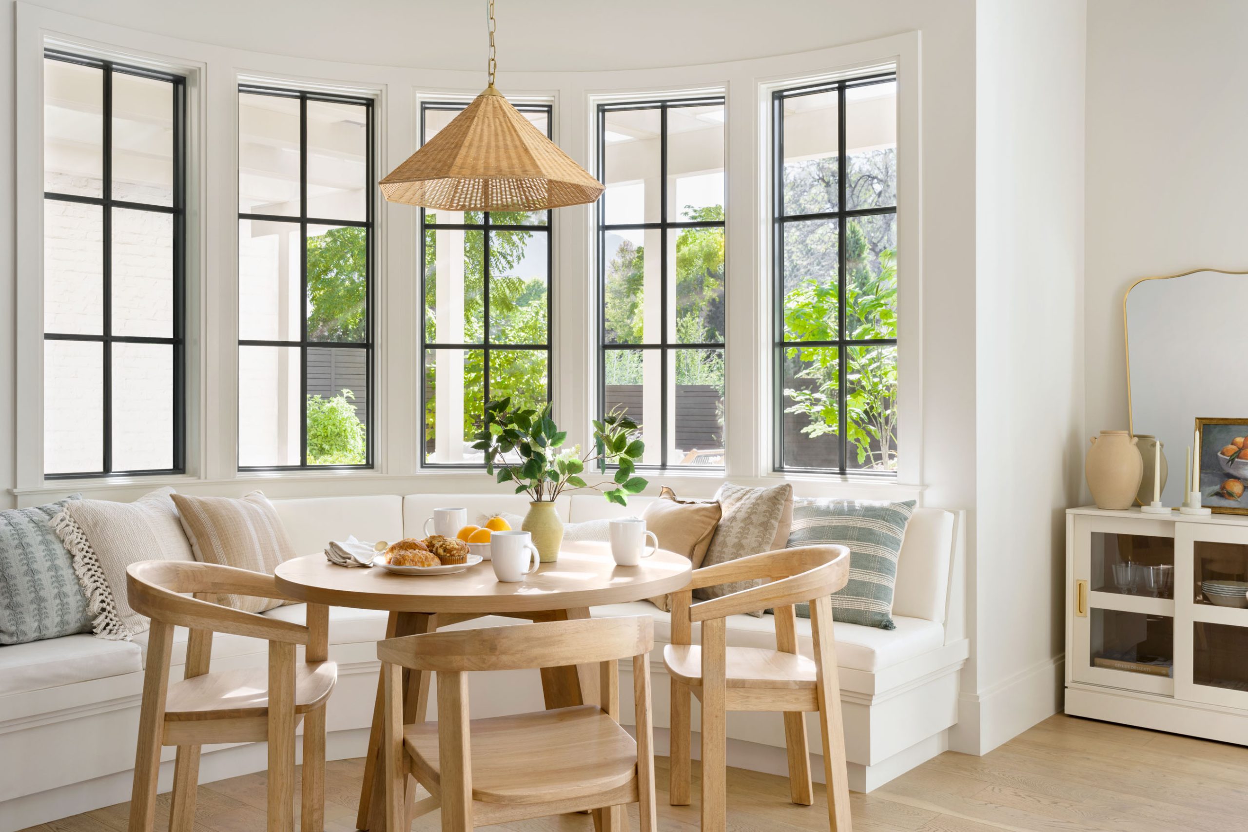 Desain Breakfast Nook Klasik