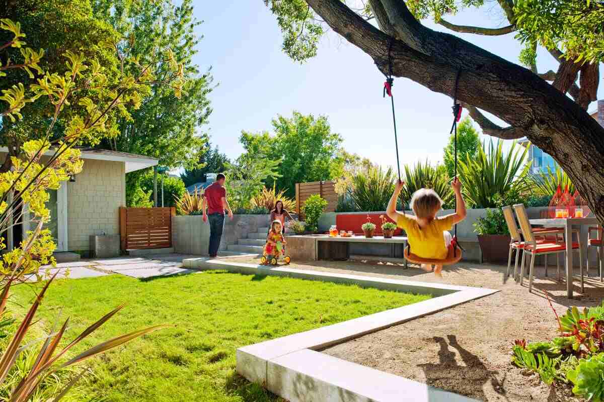 taman bermain anak di rumah