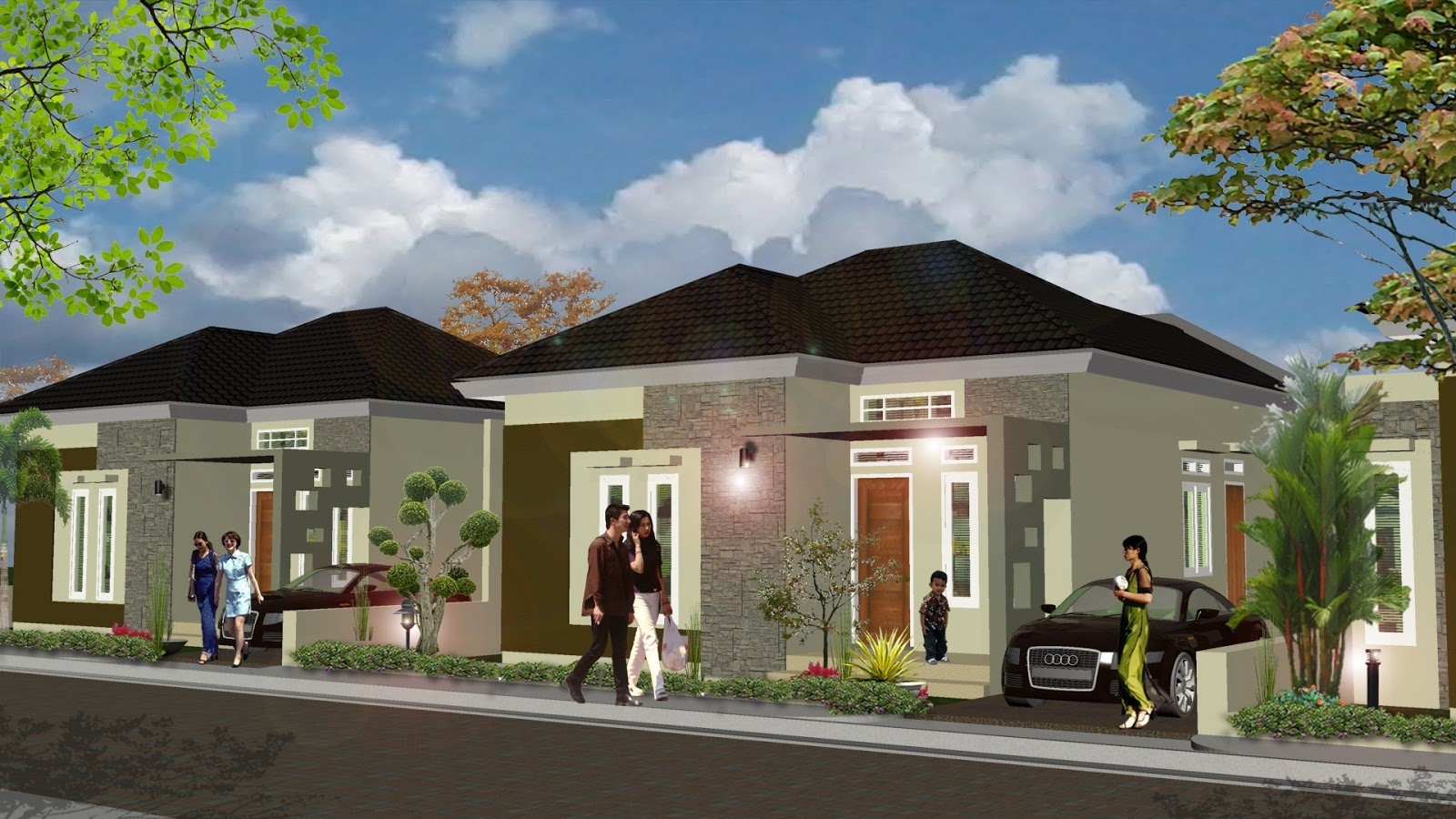 Desain Rumah Minimalis Ukuran 5x12 1 Lantai