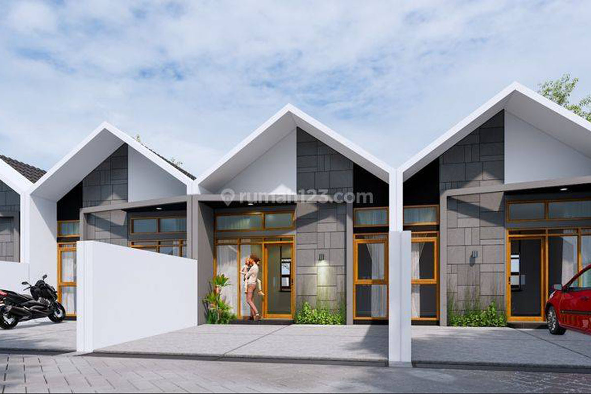 desain rumah sederhana 2 kamar tampak depan