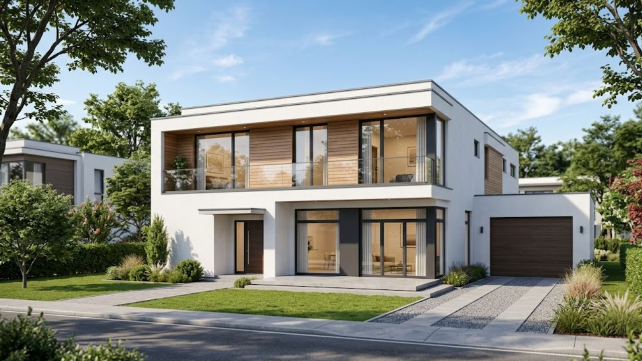2. Rumah Minimalis Modern 2 Lantai