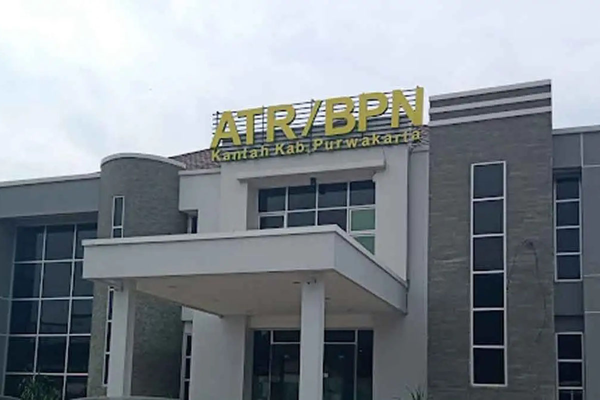 proses identifikasi persil tanag