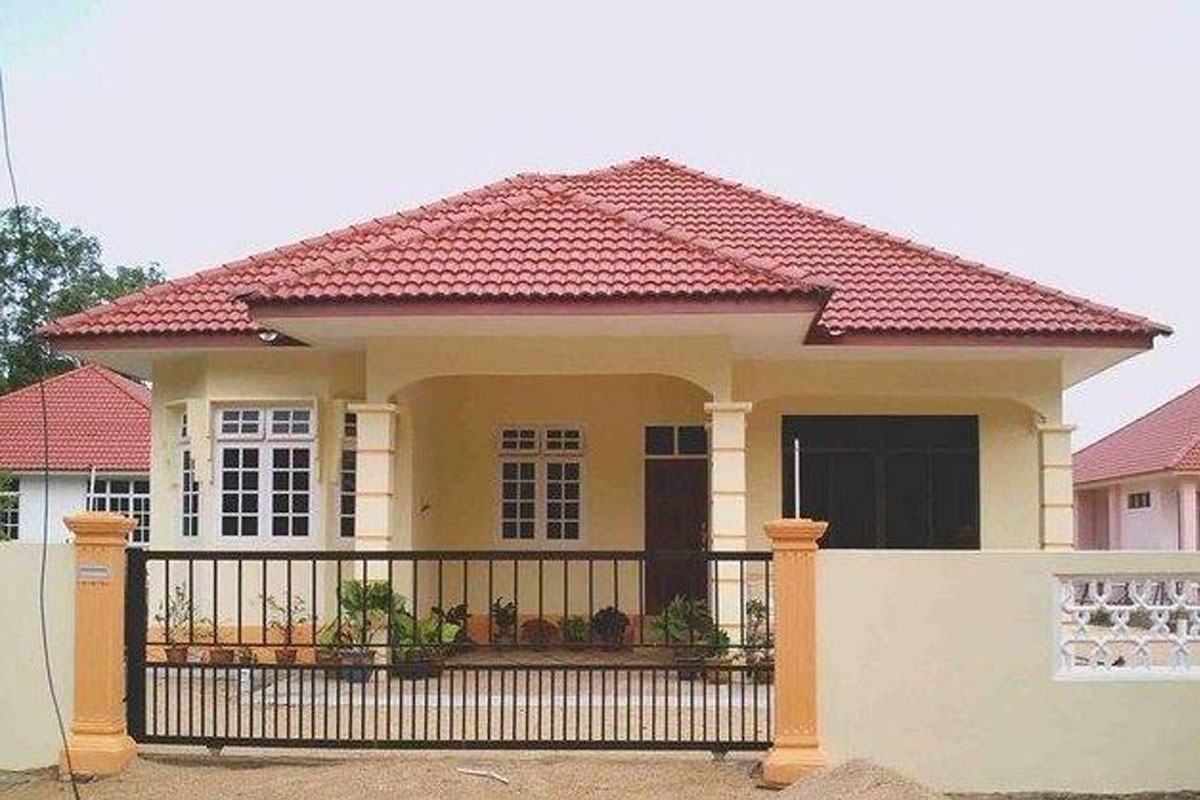 rumah atap limas sederhana