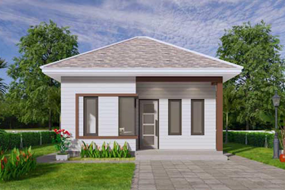 rumah atap limas 6x12