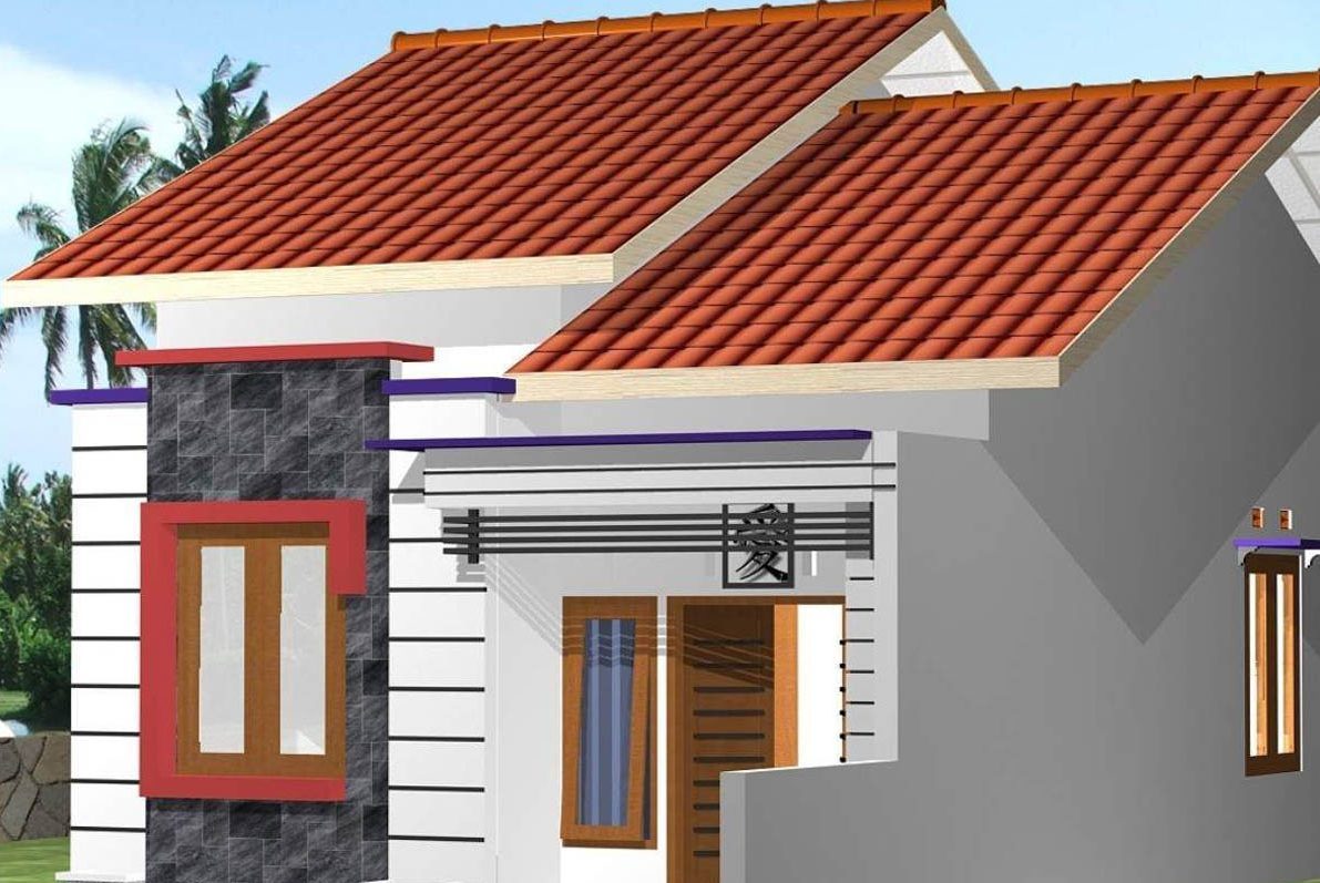 rumah minimalis atap pelana