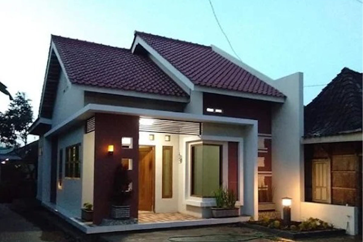 rumah atap pelana kuda