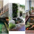 19 Desain Kolam Ikan Minimalis yang Bikin Rumah Jadi Segar