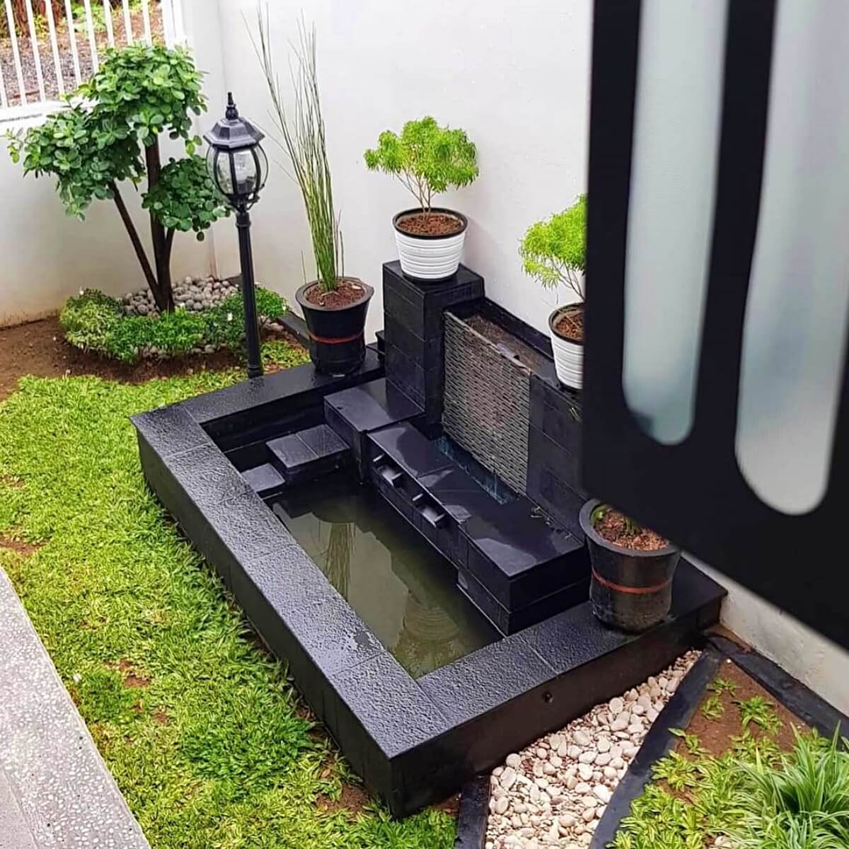 model kolam ikan minimalis sederhana