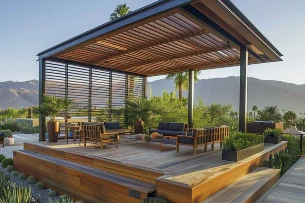 15 Ide Gazebo Modern Style Buat Suasana Menyenangkan