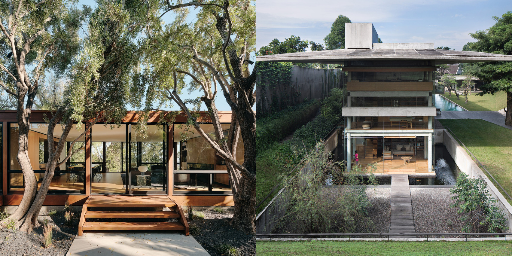 12 Inspirasi Desain Rumah Mewah Minimalis, 1 Lantai hingga 3 Lantai