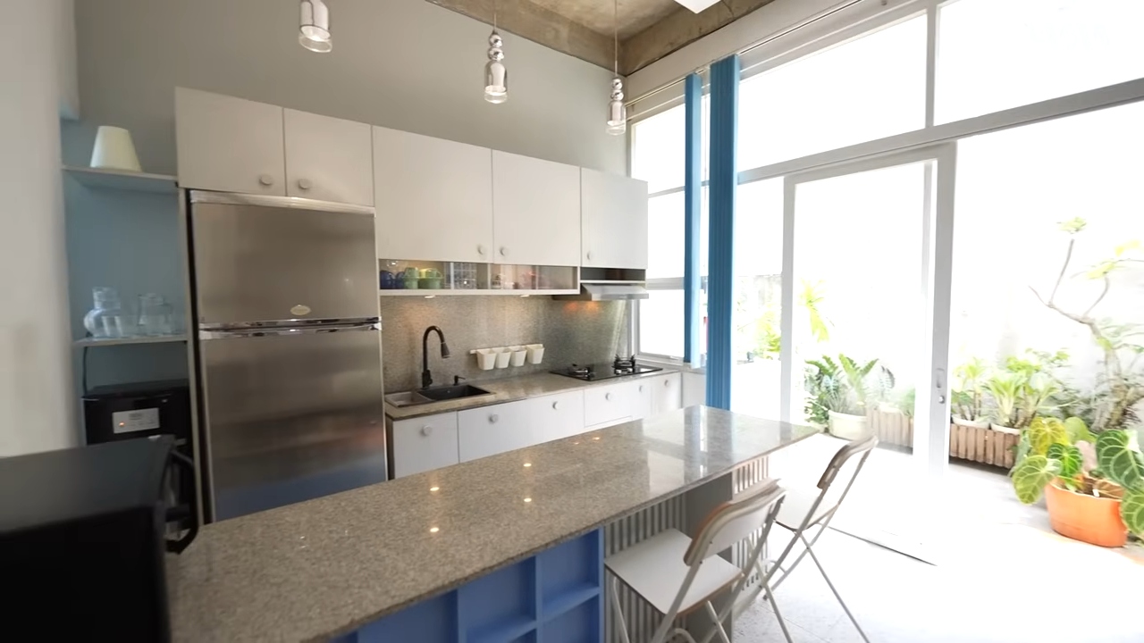 kitchen set minimalis elegan