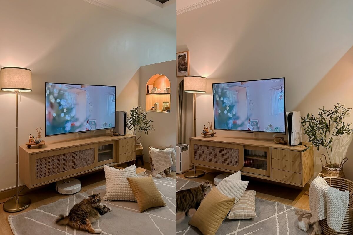 ruang tv lesehan japandi ruang tv lesehan japandi