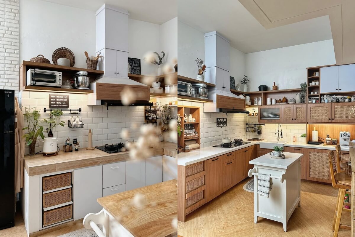 dapur cantik yang elegan dan mewah dapur cantik yang elegan dan mewah