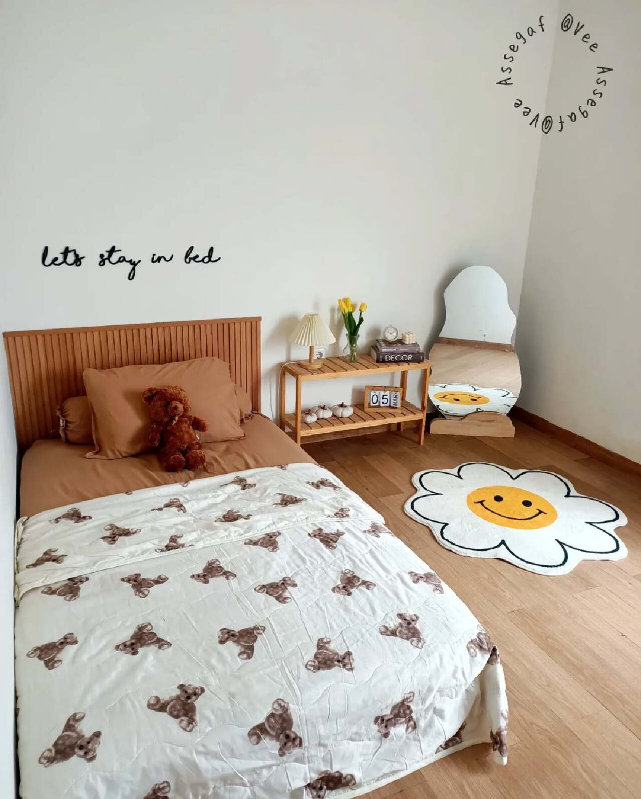 desain Kamar ala Korea Simple