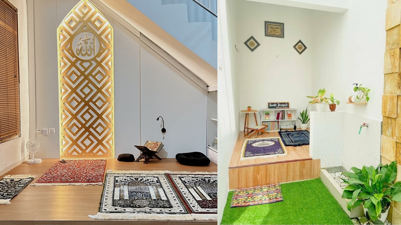 7 Inspirasi Desain Mushola Dalam Rumah Unik dan Aesthetic