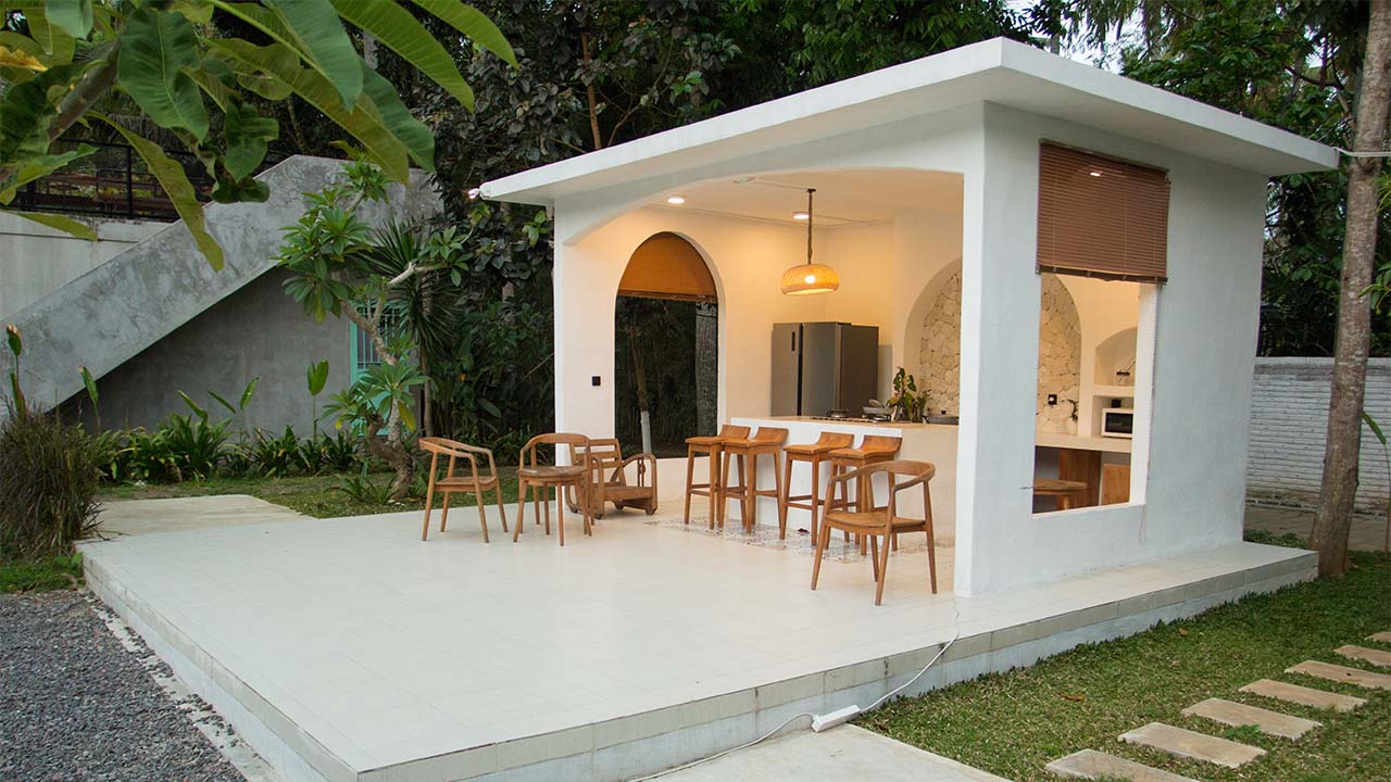 Inspirasi Desain Dapur Outdoor Belakang Rumah
