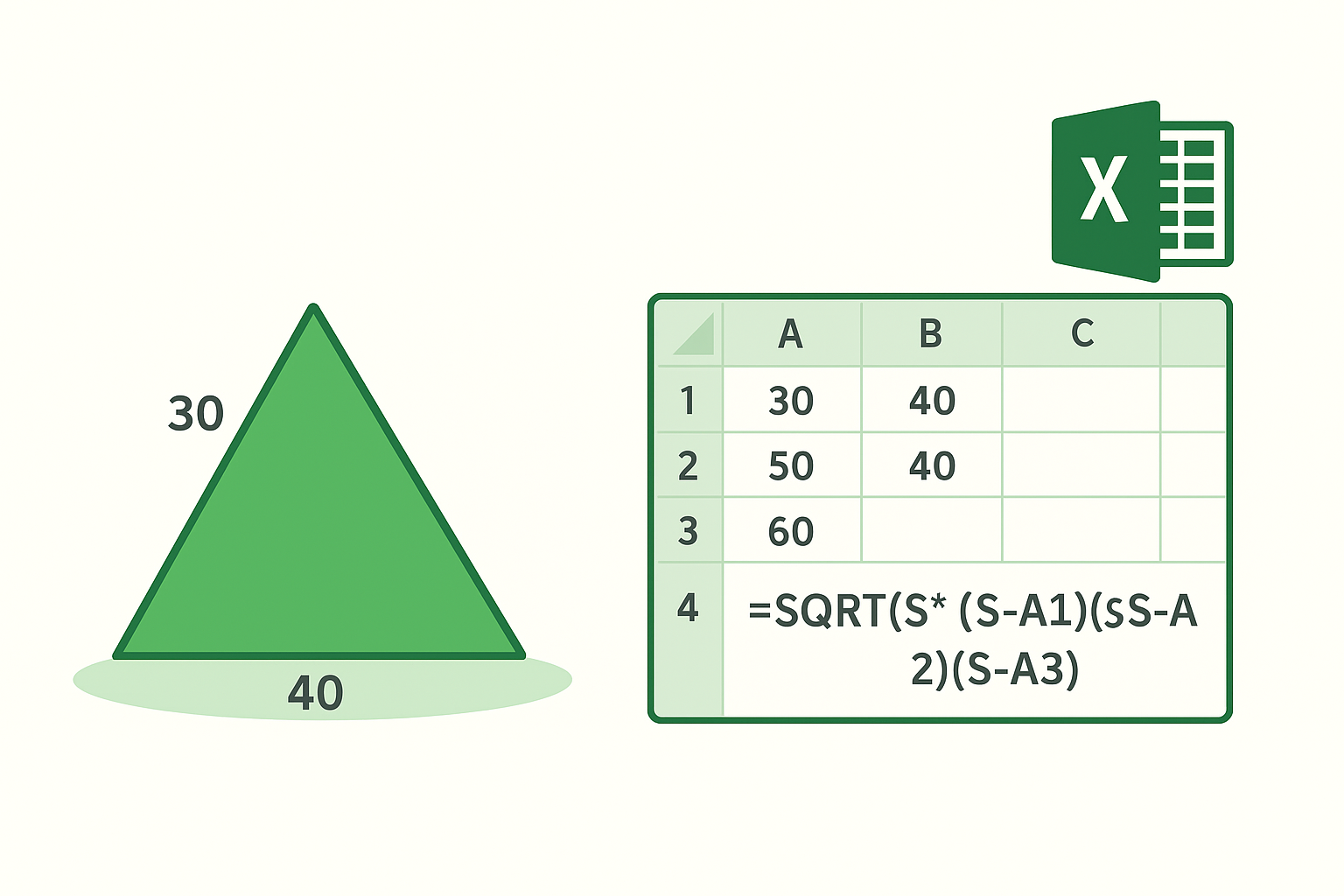 Cara Menghitung Luas Tanah dengan Microsoft Excel