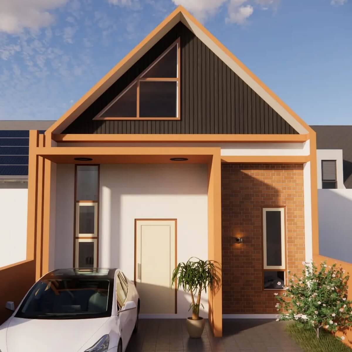 desain rumah scandinavian 1 lantai modern desain rumah scandinavian 1 lantai modern