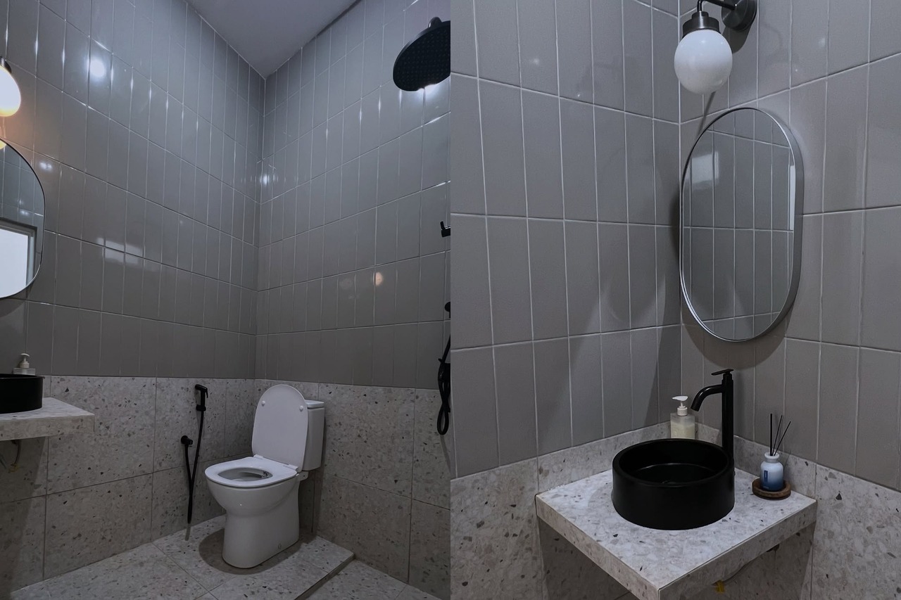 warna keramik kamar mandi taupe