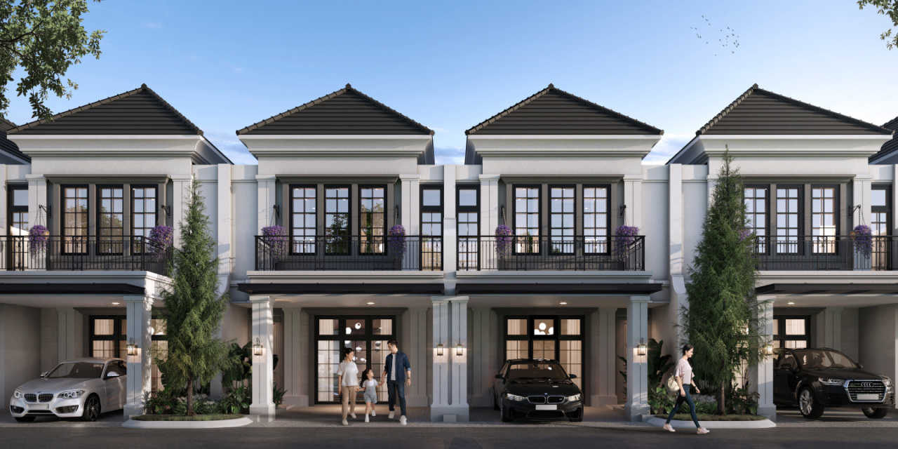rumah klasik modern metland transyogi