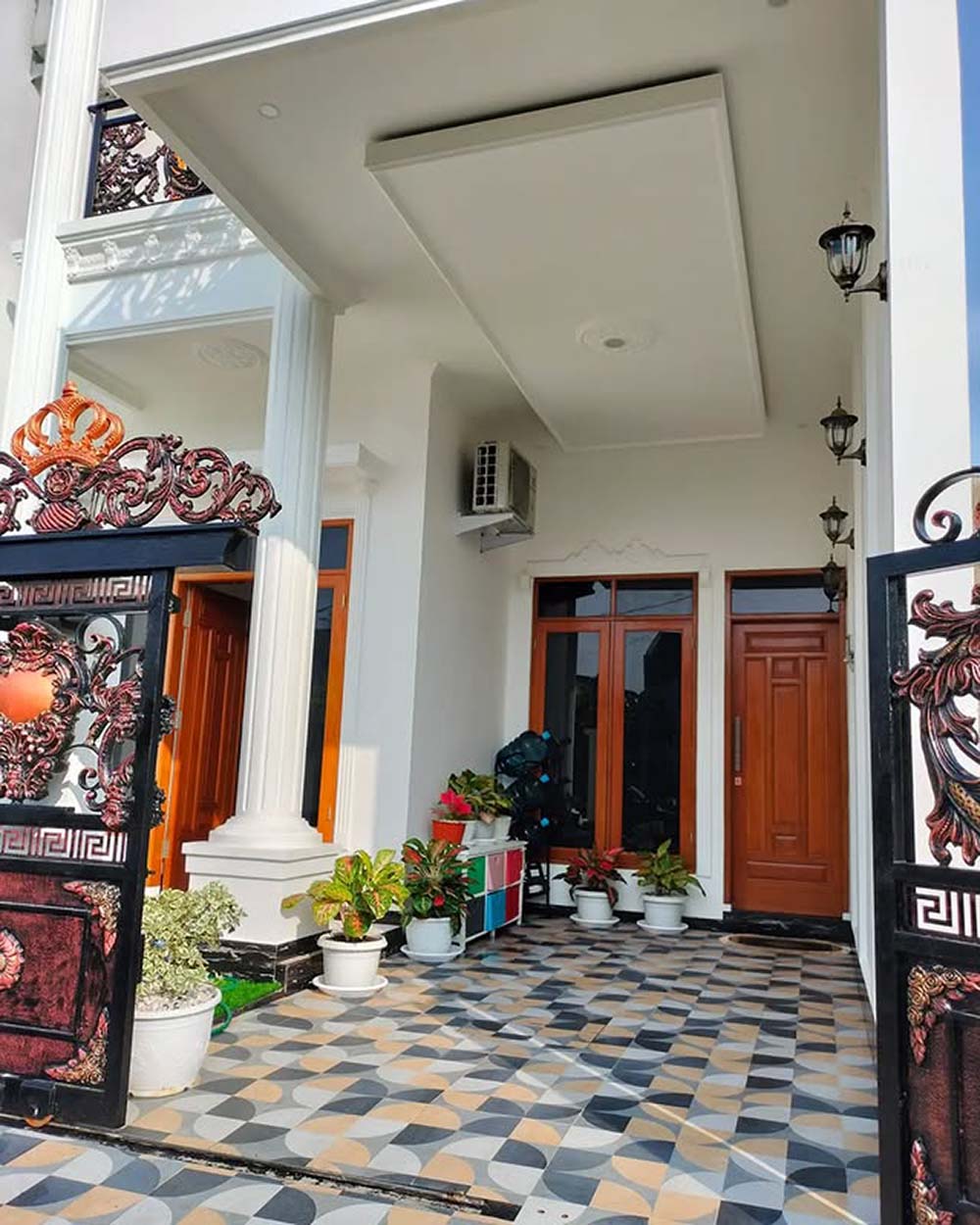 carport dak beton sederhana nan cantik