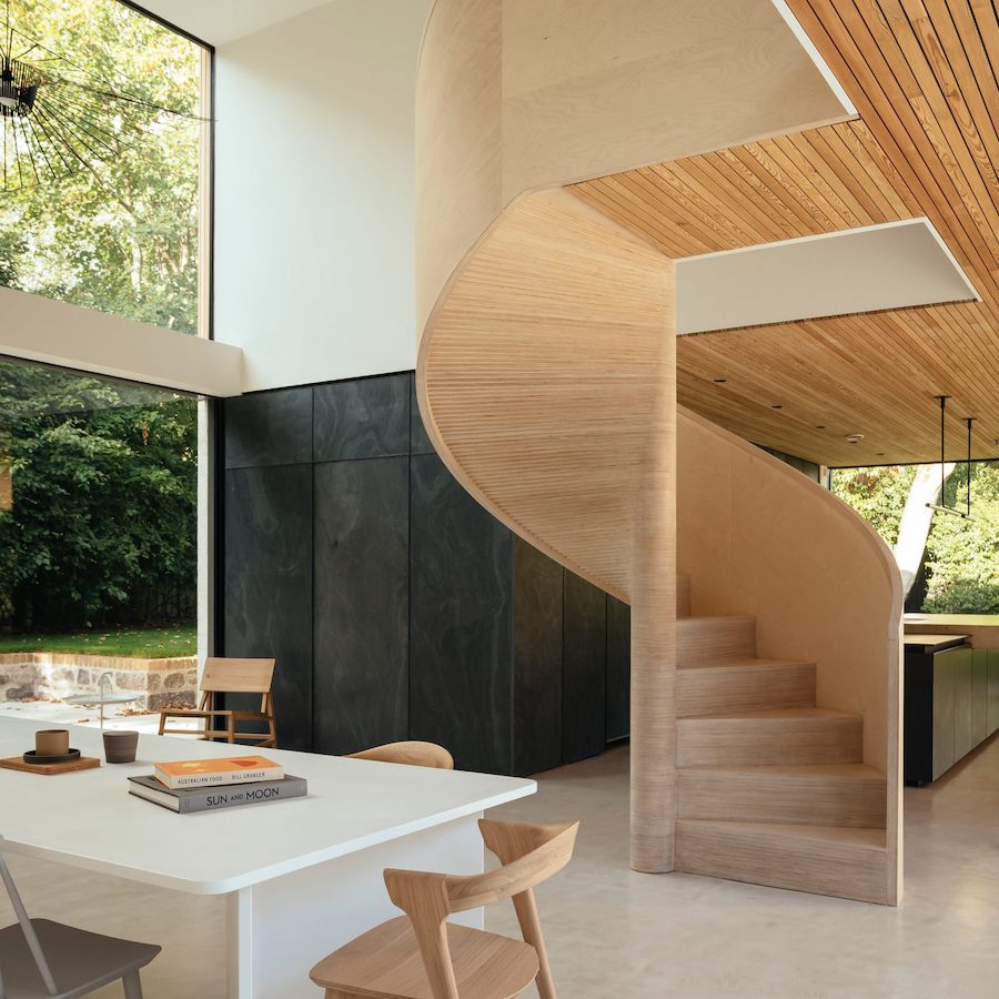 railing tangga minimalis unik dari plywood berlapis railing tangga minimalis unik dari plywood berlapis