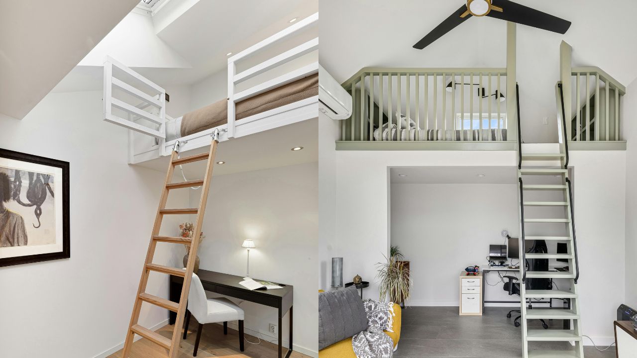 Desain rumah mezzanine