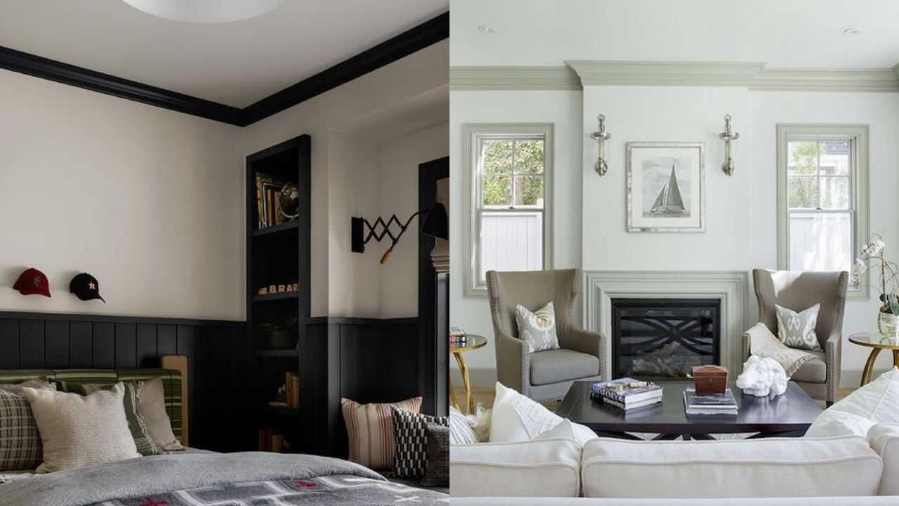 warna lis plafon yang bagus