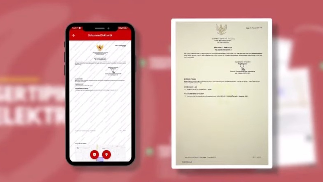 contoh sertifikat tanah elektronik contoh sertifikat tanah elektronik terbaru
