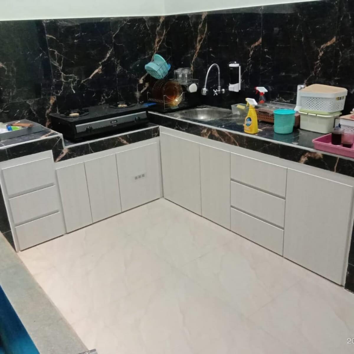 kitchen set bawah minimalis hpl kitchen set bawah minimalis hpl