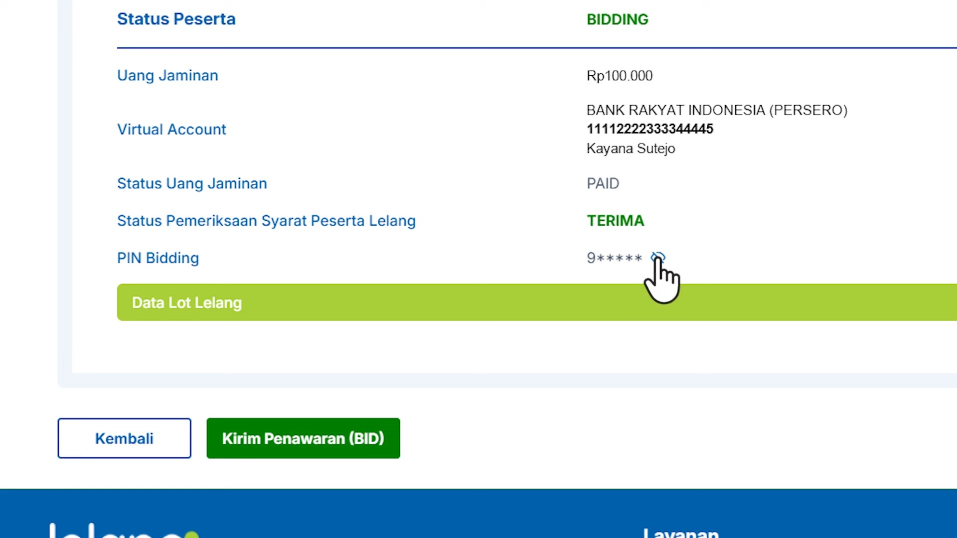 tahapan mengikuti lelang