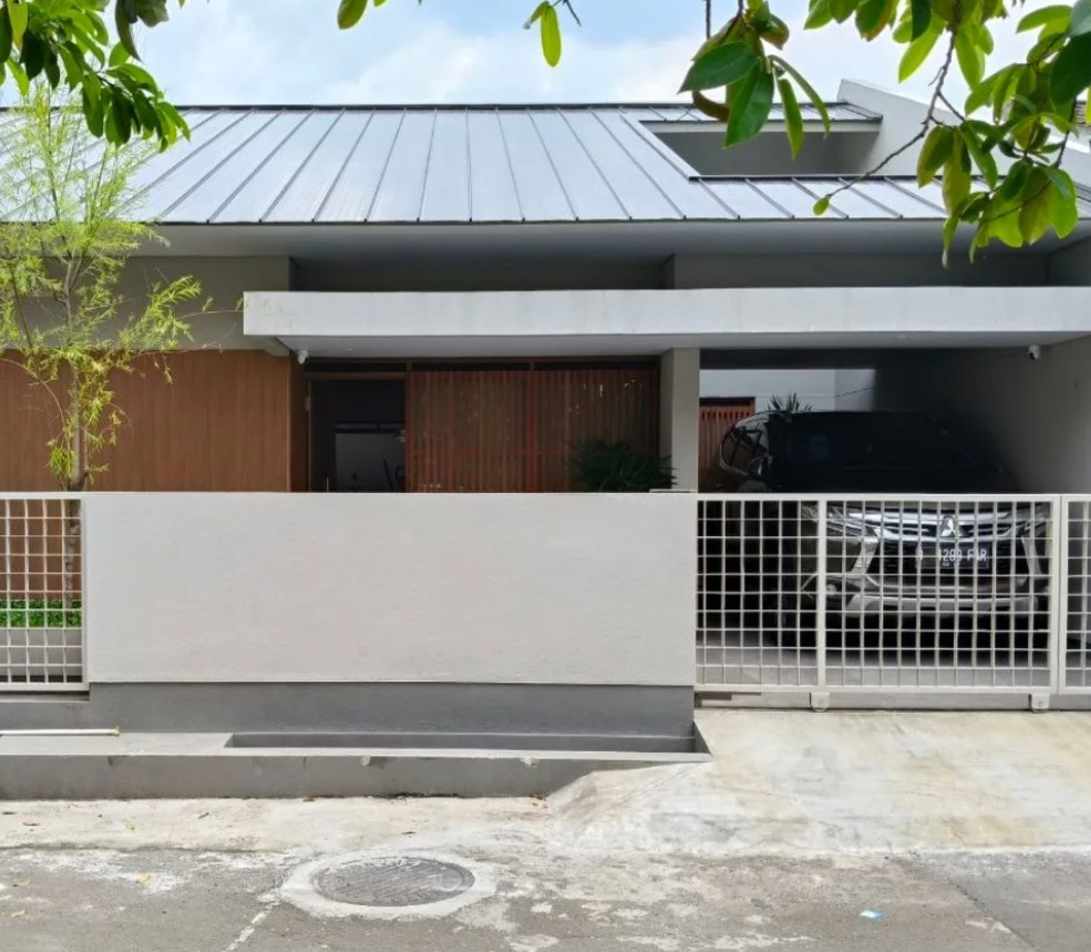 3. Fasad Rumah Modern Konsep Japandi