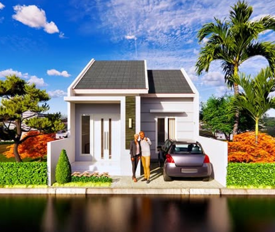 5. Fasad Rumah Modern yang Sederhana