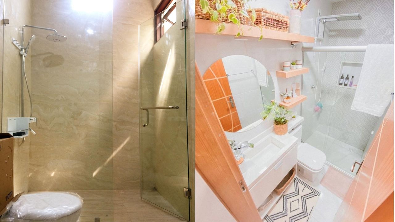 Desain kamar mandi shower